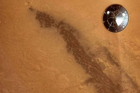 L'atterrissage sur Mars du robot Curiosity