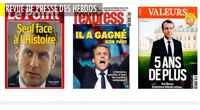 François Fillon : ceux qui ont vécu la campagne de l'intérieur s'épanchent ; A chaque hebdo son Macron mais la même Le Pen pour tous (sauf chez Valeurs Actuelles) ; Et pendant ce temps là à Fukushima, on force les gens à rentrer chez eux